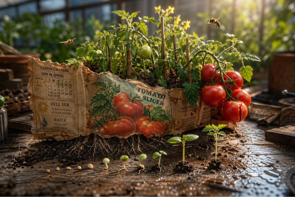 Magical Seed Packet Diorama — GPT Image 2 example by @AllaAisling
