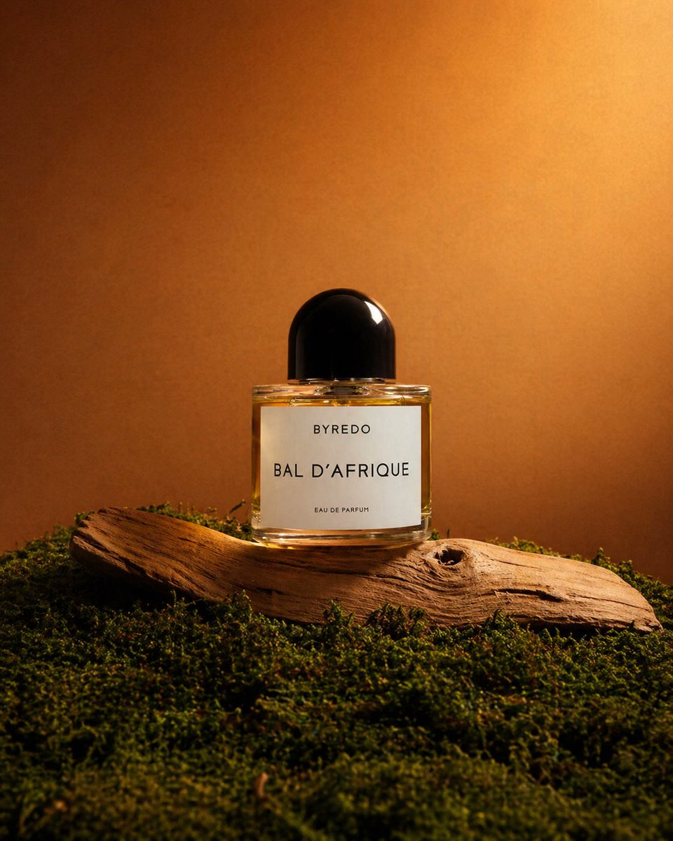 Editorial Perfume Shot on Moss — GPT Image 2 example by @Salmaaboukarr