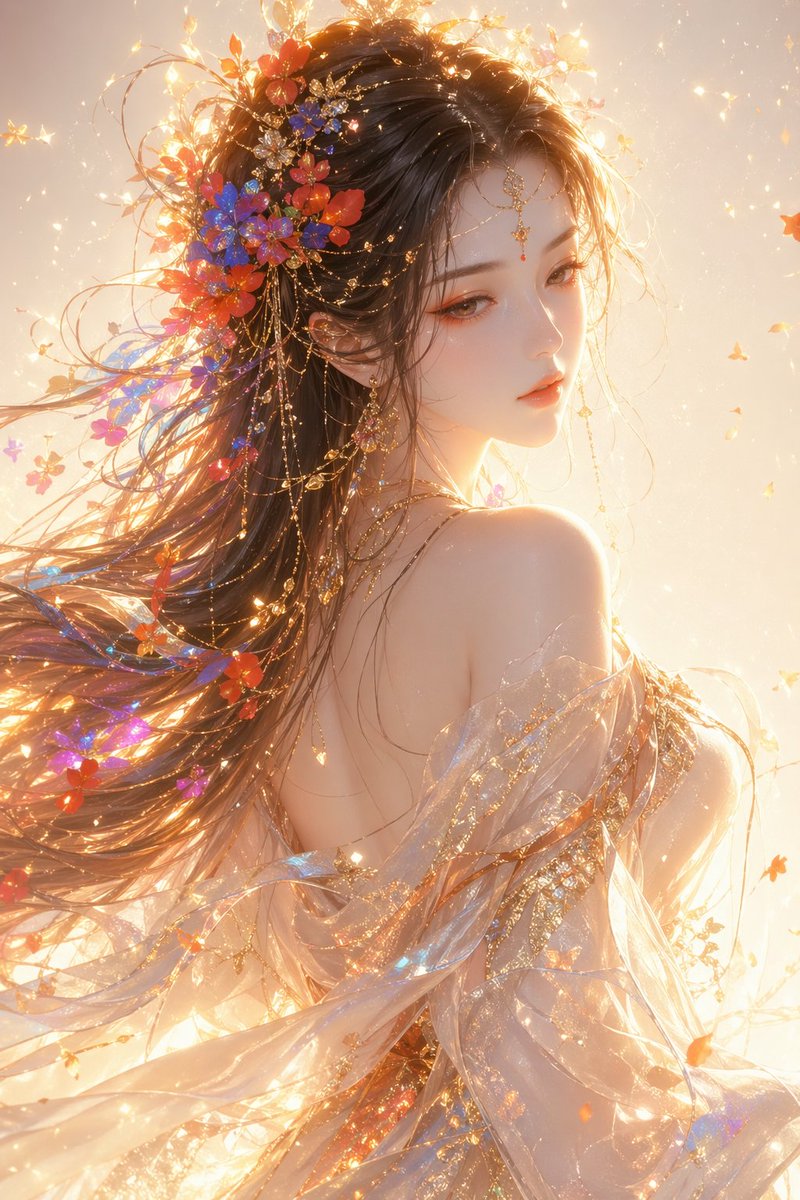 Eastern Fantasy Female Half-Portrait — GPT Image 2 example by @liyue_ai