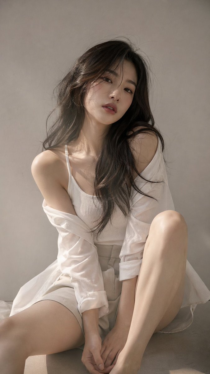 Vertical Artistic Portrait of a Young Eastern Woman — GPT Image 2 example by @zhiyangzhu22222
