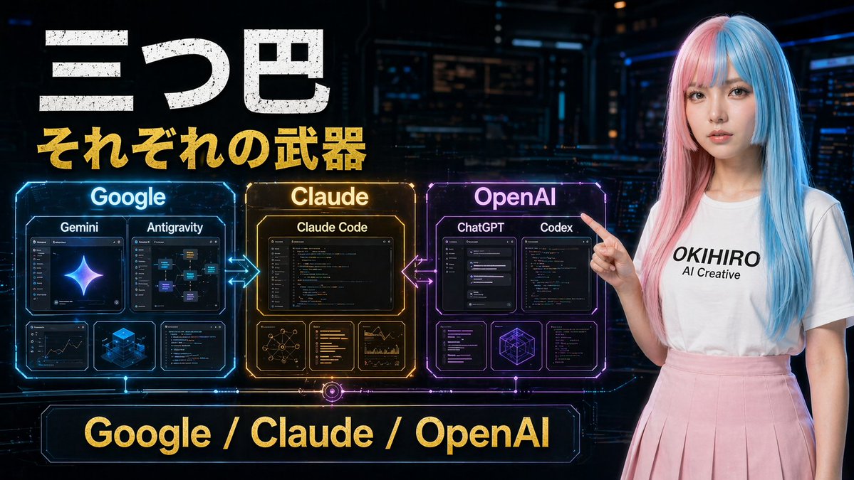 Cyberpunk AI Tools Comparison Poster — GPT Image 2 example by @MoveHiro1219