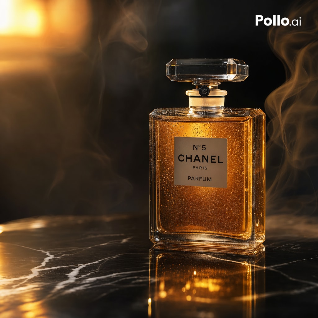 E-commerce Main Image - Luxury Amber Perfume Ad — GPT Image 2 example by @Polanco_IA
