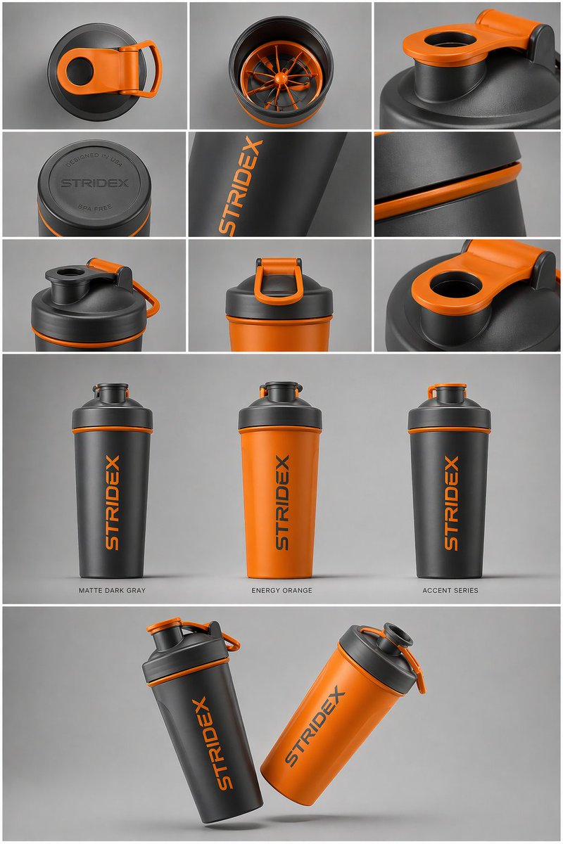 E-commerce Main Image - Industrial Design Presentation Sheet — GPT Image 2 example by @ShamsAmin56