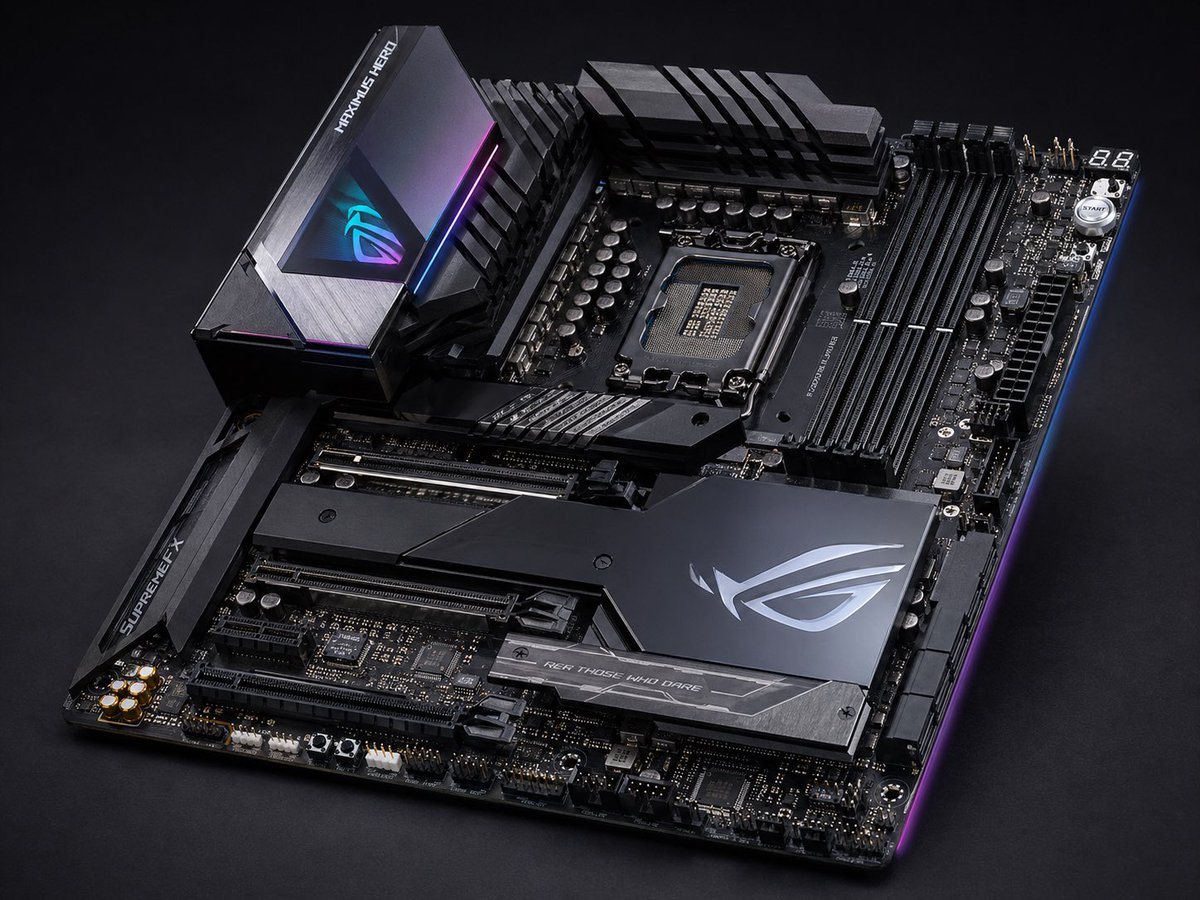E-commerce Main Image - Premium Gaming Motherboard Studio Shot — GPT Image 2 example by @rojassartorio