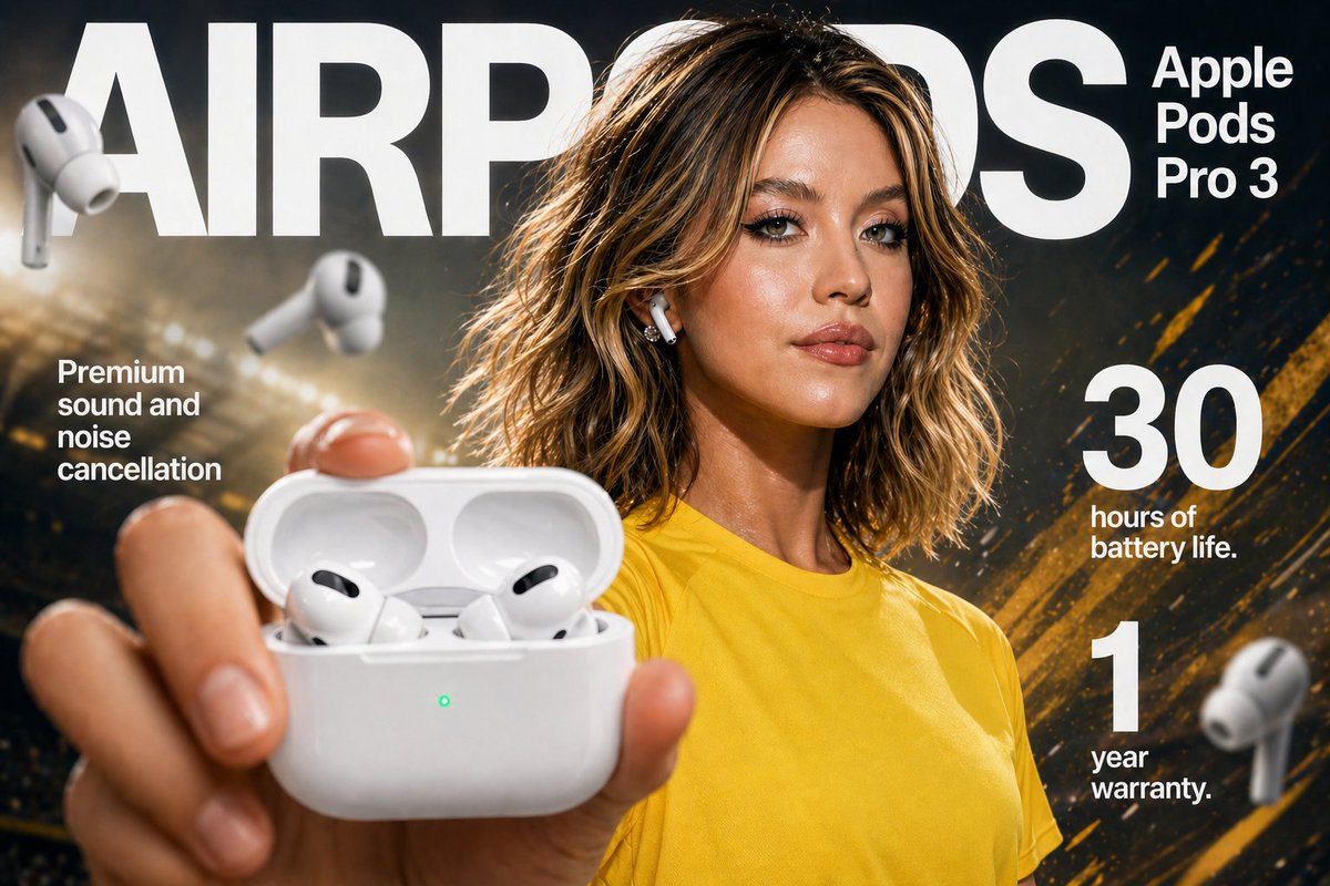 E-commerce Main Image - Earbuds E-commerce Infographic — GPT Image 2 example by @SPEEDAI07
