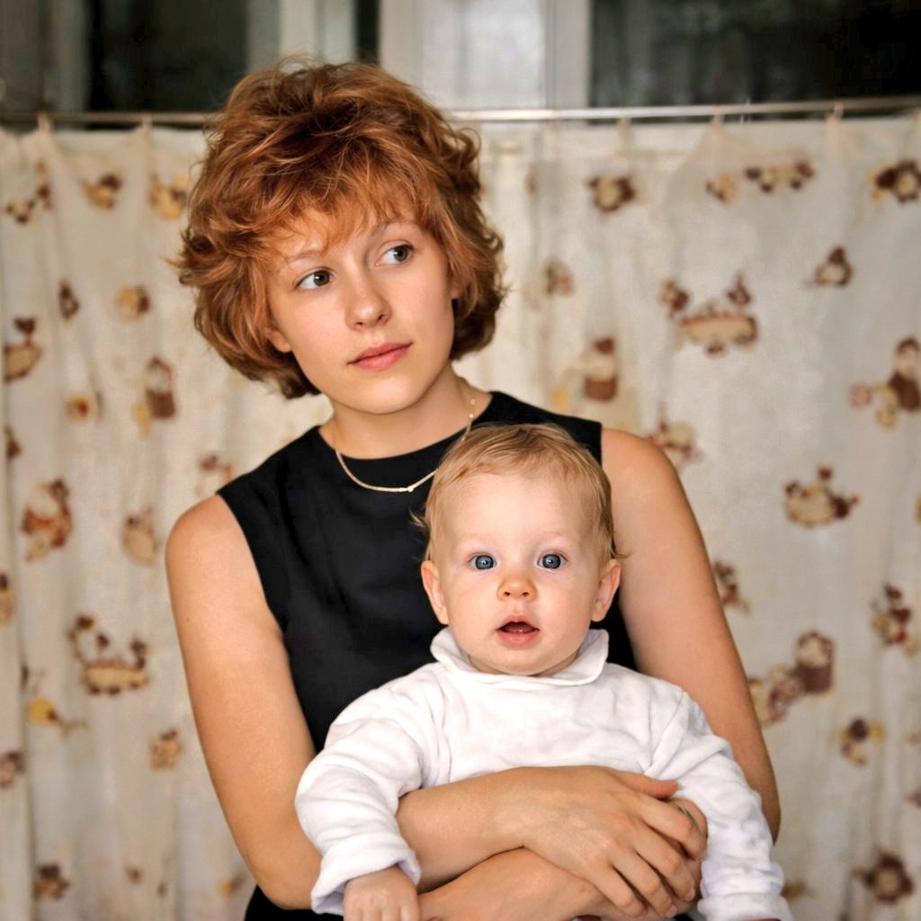 Restored Vintage Mother and Child Portrait — GPT Image 2 example by @gdb