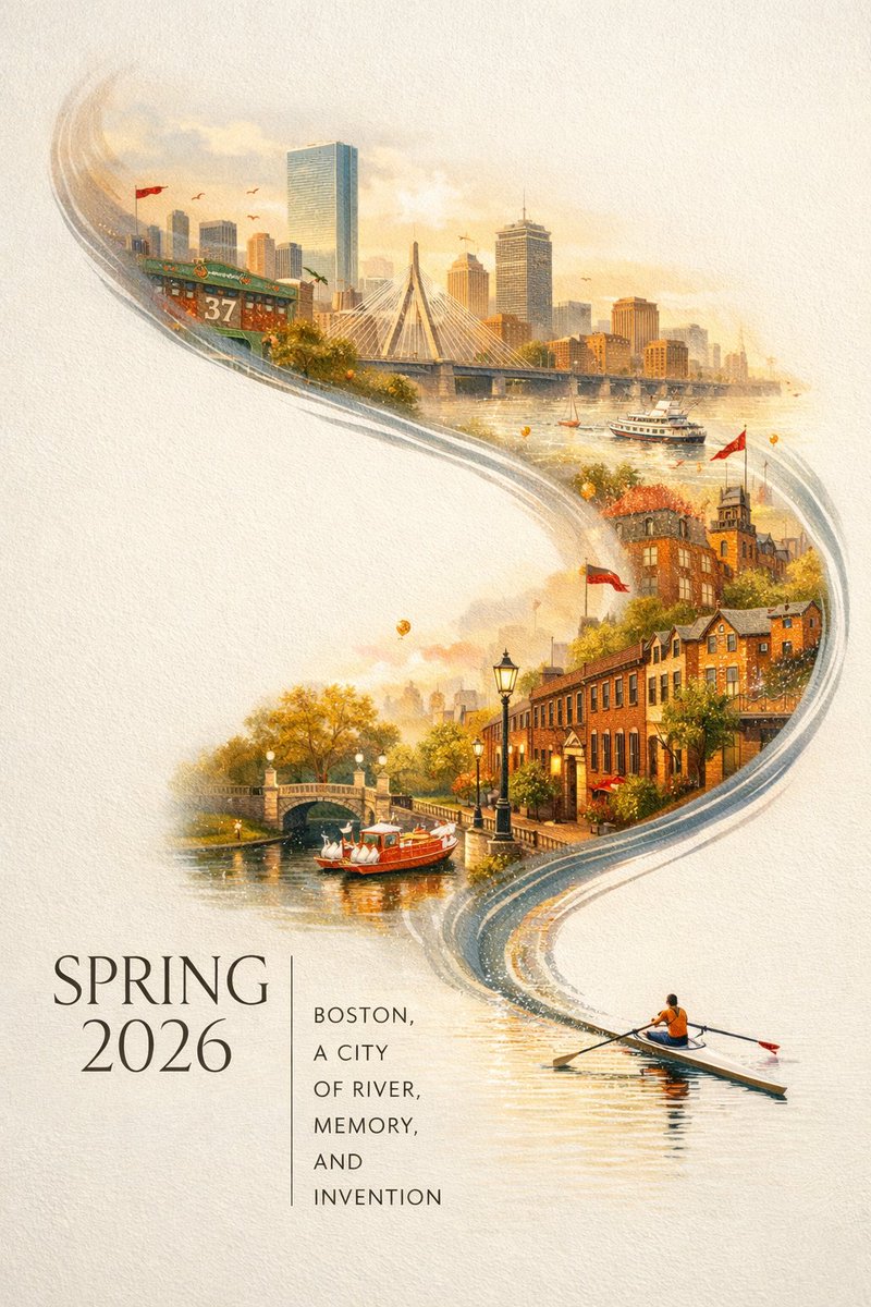 Boston Spring 2026 City Poster — GPT Image 2 example by @BubbleBrain