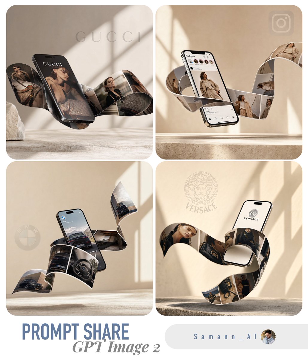 3D Product Mockup Smartphone — GPT Image 2 prompt
