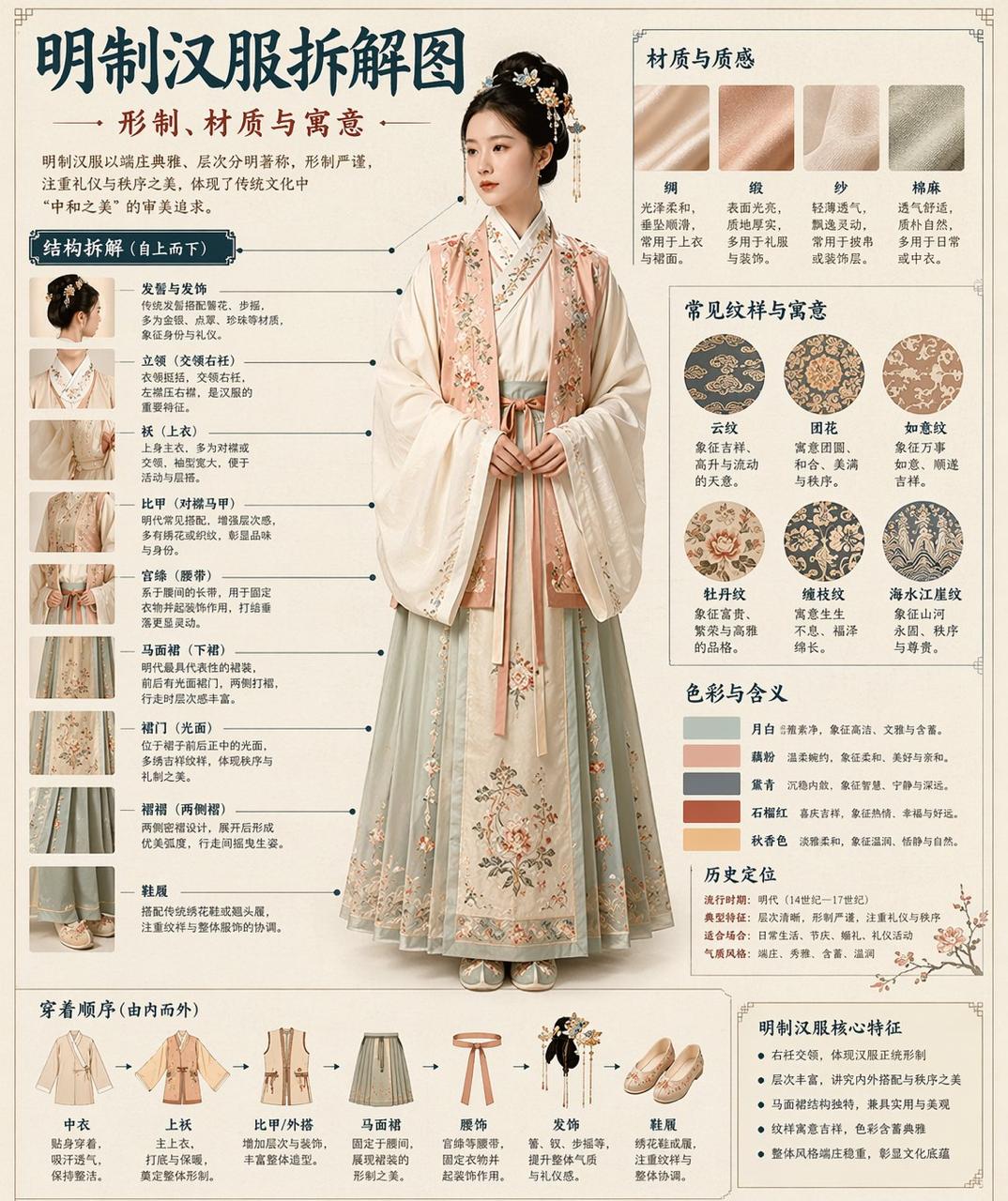 Museum-Style Hanfu Breakdown Infographic — GPT Image 2 example by @MrLarus